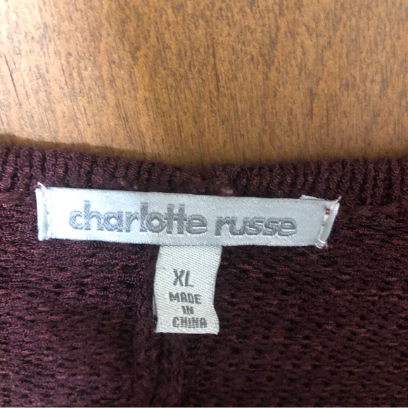 Charlotte Russe XL Cardigan Open Front - Picture 2 of 7
